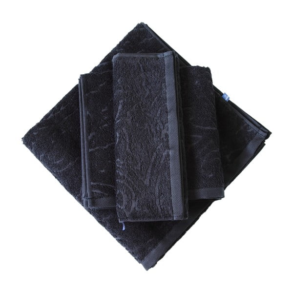 Primorska brisača 140x70, črna-image-1