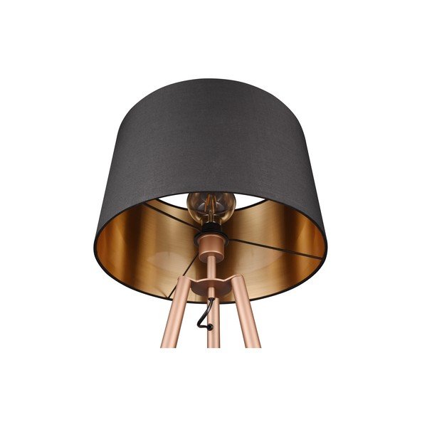 Rjava stoječa svetilka s polico (višina 152 cm) Colette – Reality-image-3