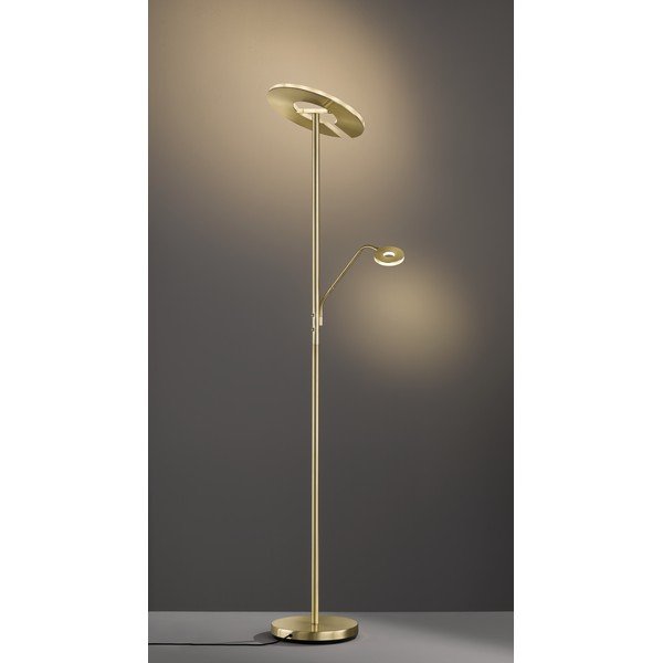 LED zatemnitvena stoječa svetilka v zlati barvi (višina 180 cm) Dent – Fischer & Honsel-image-2