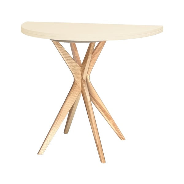 Okrogla raztegljiva jedilna miza 45x90 cm Jubi – Ragaba