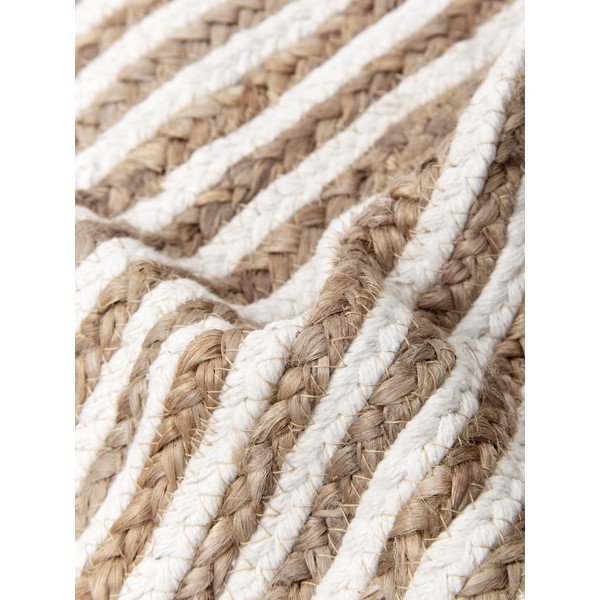 Okrasna prevleka za blazino iz bele jute Westwing Collection Faeka, 30 x 50 cm-image-4