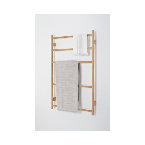 Stensko stojalo za brisače iz hrastovega lesa Wireworks Towel Rail Wallbar-image-2