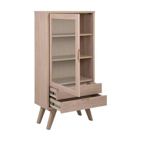 Vitrina v hrastovem dekorju 72x145 cm A-Line - Actona-image-3