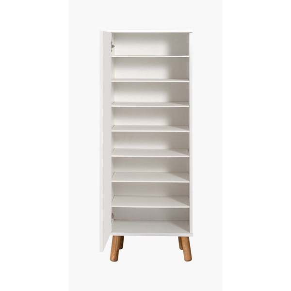 Bela omarica 50x135 cm Vegas – Kalune Design-image-1