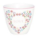 Porcelanasta skodelica Green Gate Columbine Love, 300 ml