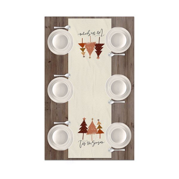 Namizni tekač z božičnim motivom 40x140 cm – Kate Louise-image-2