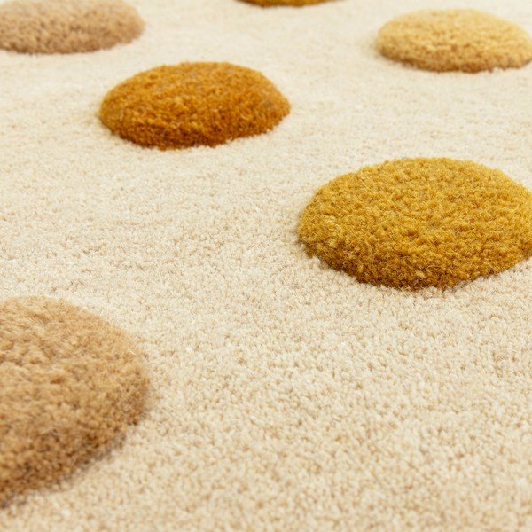 Rumena ročno tkana volnena preproga 160x230 cm Dotty – Asiatic Carpets-image-4