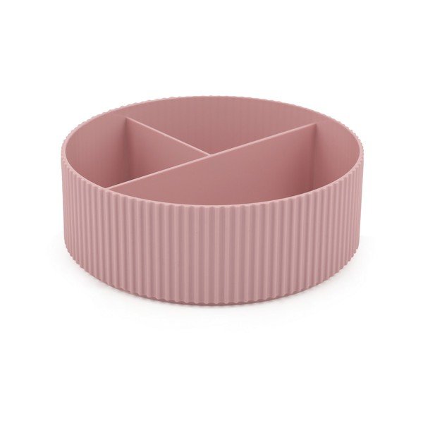 Roza plastični organizator za kozmetiko - Mioli Decor-image-3
