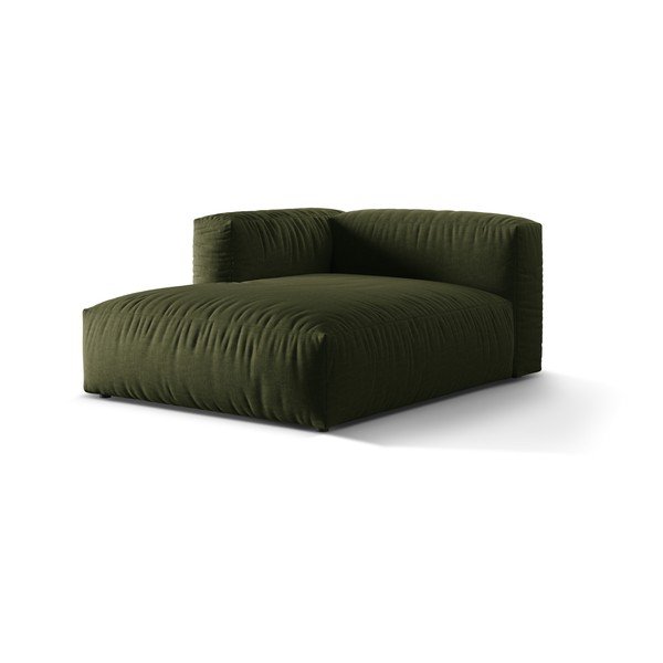 Zelen modul za sedežno garnituro (levi kot) Martina – Micadoni Home-image-1