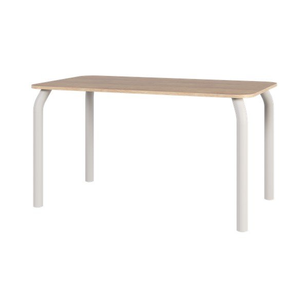 Jedilna miza z mizno ploščo v hrastovem dekorju 80x140 cm Meko – noo.ma