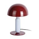 Bordo rdeča/svetlo modra kovinska namizna svetilka (višina 30 cm) Firenze round – Leitmotiv