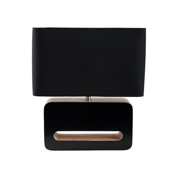 Črna namizna svetilka Zuiver Wood-image-1