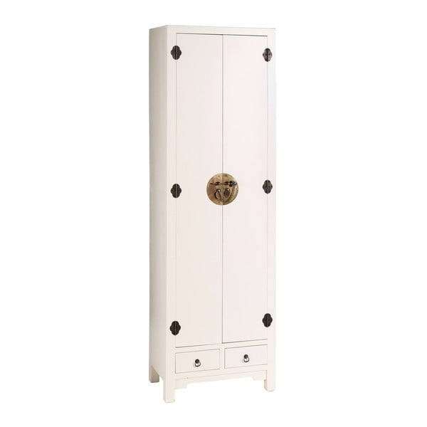 Bela garderobna omara 55x185 cm Oriente – Ixia