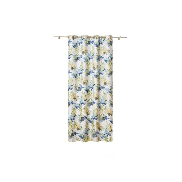 Rumena/zelena zavesa 140x255 cm Malibu – Mendola Fabrics