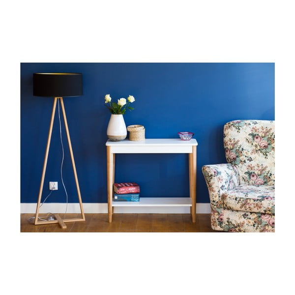 Bela konzolna mizica Ragaba Ashme, širina 85 cm-image-1