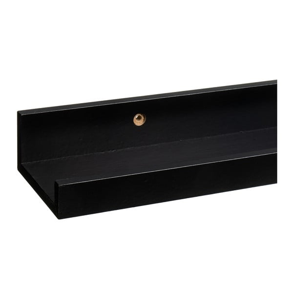 Črna polica za slike 80 cm – Casa Selección-image-2
