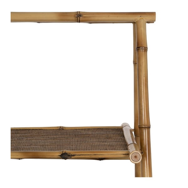 Bambusov regal v naravni barvi 48x100x45 cm Manali – Ixia-image-2
