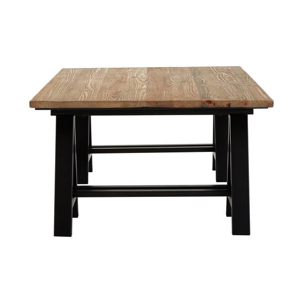 Mizica z borovo mizno ploščo v naravni barvi 80x140 cm Hampstead – Premier Housewares-image-2