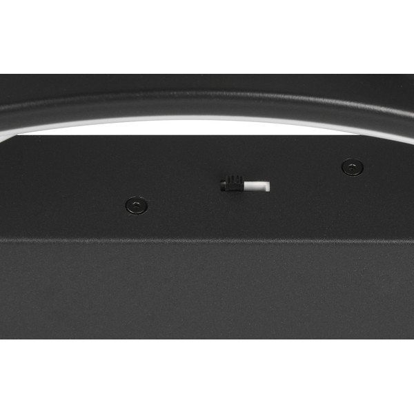 Črna LED zatemnitvena stropna svetilka 49x64 cm Darvin – Trio-image-1