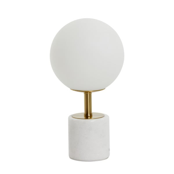 Bela namizna svetilka (višina 35 cm) Medina - Light & Living-image-3