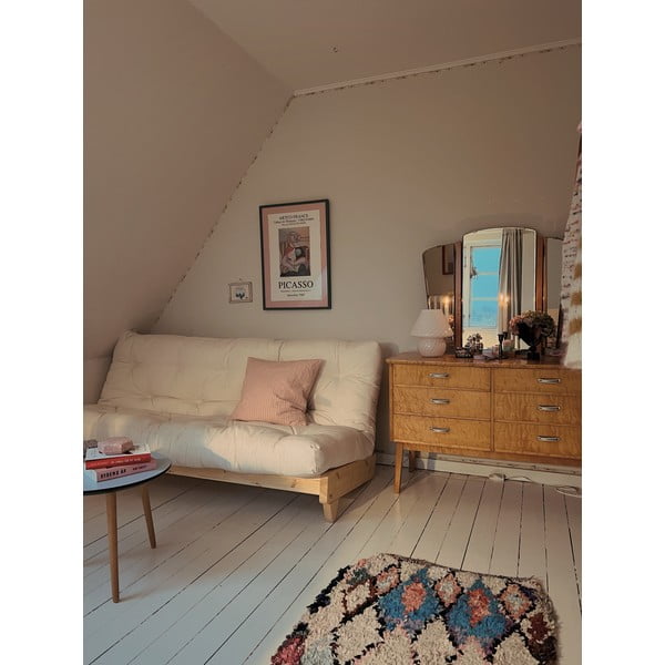 Raztegljiv kavč Karup Design Fresh Natural Clear/Bordeaux-image-1