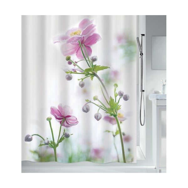 Zavesa za tuš 180x200 cm Anemone – Spirella