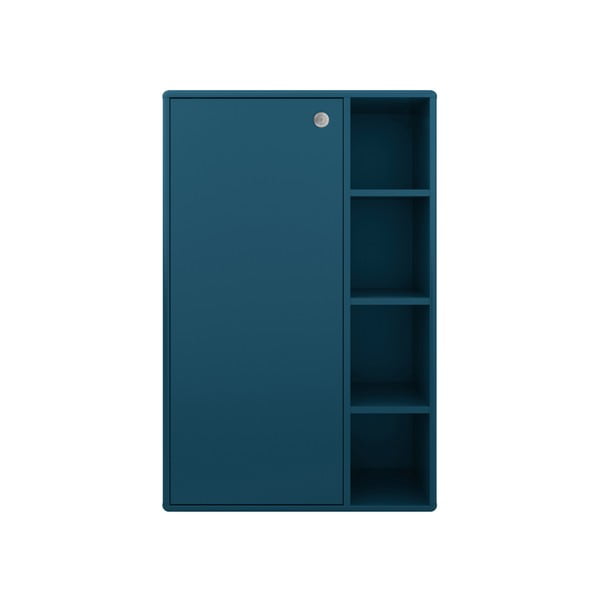 Modrozelena visoka/stenska kopalniška omarica 66x100 cm Color Bath – Tom Tailor