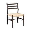 Jedilni stoli v naravni in temno rjavi barvi v kompletu 2 ks Harlan – Rowico