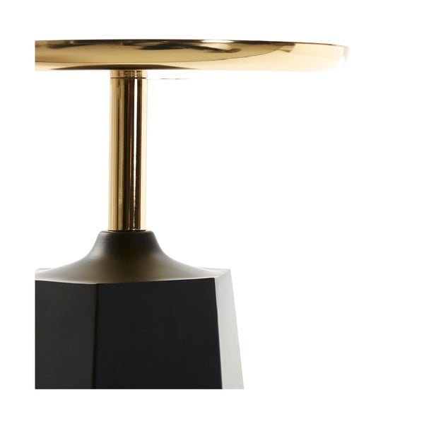 Črna dodatna mizica Kave Home, ø 37 cm-image-3