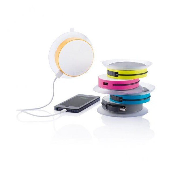 Pink Solar Travel Charger XD Design Port-image-4