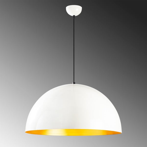 Bela viseča svetilka Opviq lights Berceste, ø 60 cm-image-1