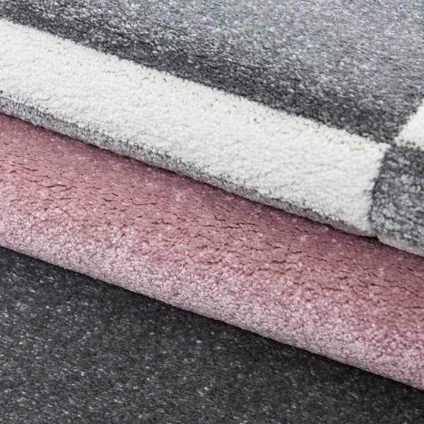 Rožnato-siva preproga 80x150 cm Hawaii – Ayyildiz Carpets-image-2
