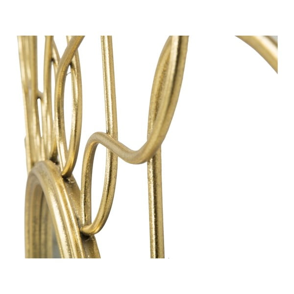 Stensko ogledalo v zlati barvi Mauro Ferretti Girg, ⌀ 90 cm-image-4