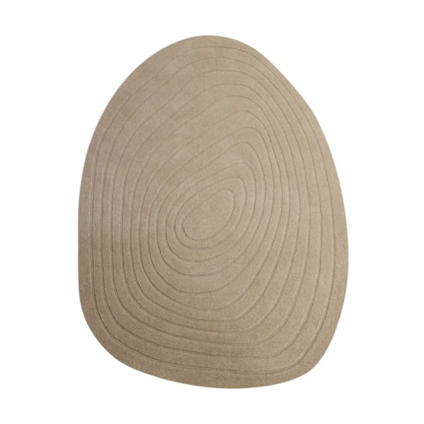 Bež volnena preproga 200x290 cm Puddle Wool – Flair Rugs