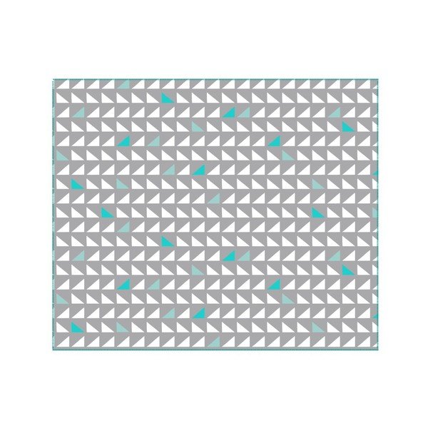 Odejo Trikotniki siva, 180x150 cm-image-2