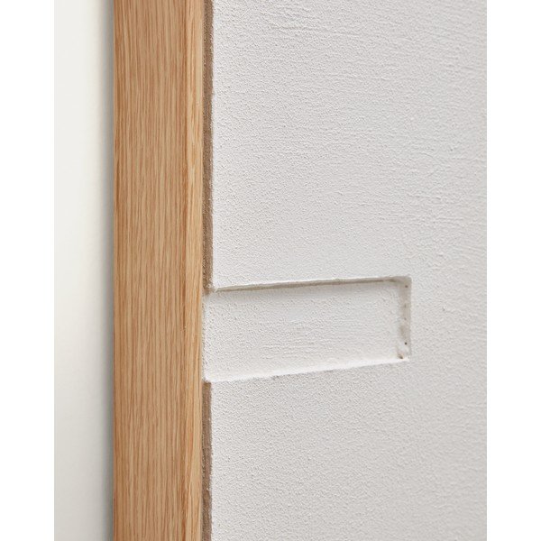Ročno naslikana/3D slika z okvirjem/na platnu 60x90 cm Sefri – Kave Home-image-4