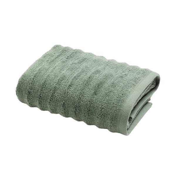 Zelena frotirna bombažna brisača 50x90 cm Maya – douceur d'intérieur