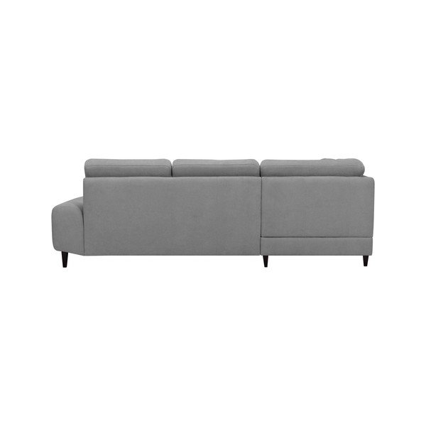 Svetlo siva kotna raztegljiva sedežna garnitura s shranjevanjem Windsor & Co Sofas, desni kot Beta-image-2