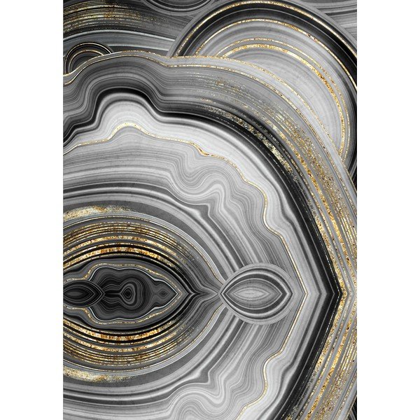 Sive/v zlati barvi kopalniške preproge v kompletu 2 ks 60x100 cm CT – Foutastic-image-2