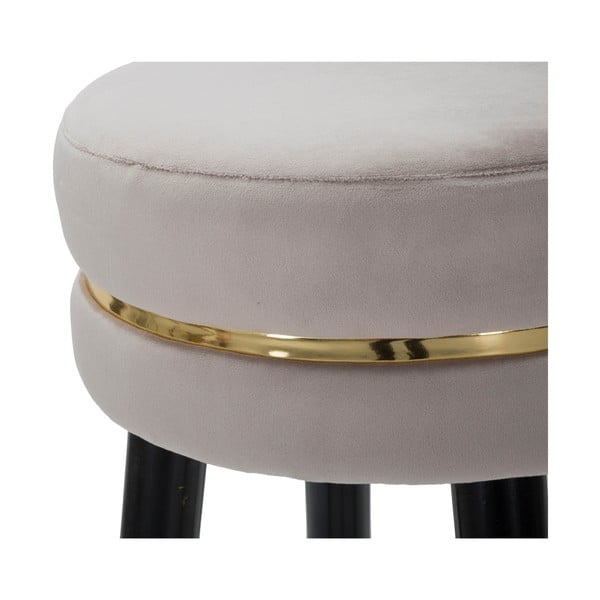 Svetlo siv oblazinjen barsko stol (višina sedeža 74 cm) Paris – Mauro Ferretti-image-3