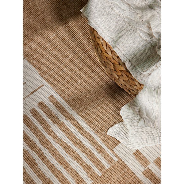 Kremno bela/v naravni barvi notranja in zunanja preproga 160x230 cm Haringey Acacia – Ted Baker-image-2