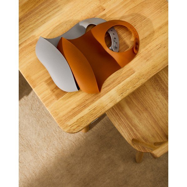 Oranžni/prašno modri slinčki v kompletu 2 ks Lili – Kave Home-image-1