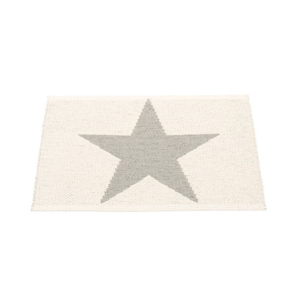 Svetlo siva notranja in zunanja preproga 70x50 cm Viggo Warm Grey – Pappelina-image-1