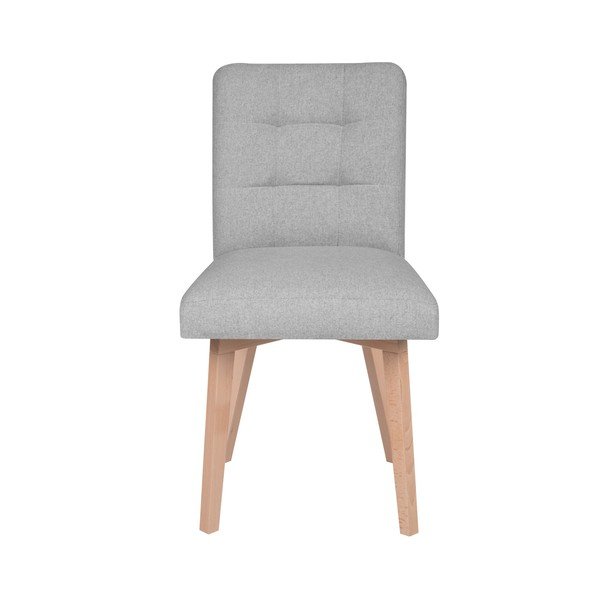 Svetlo siv jedilni stol Mazzini Sofas Tulip