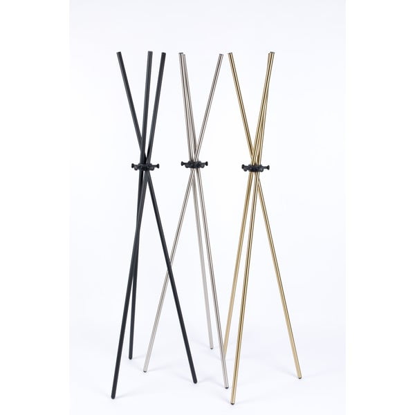 Jeklen obešalnik v srebrni barvi Darwin – White Label-image-3