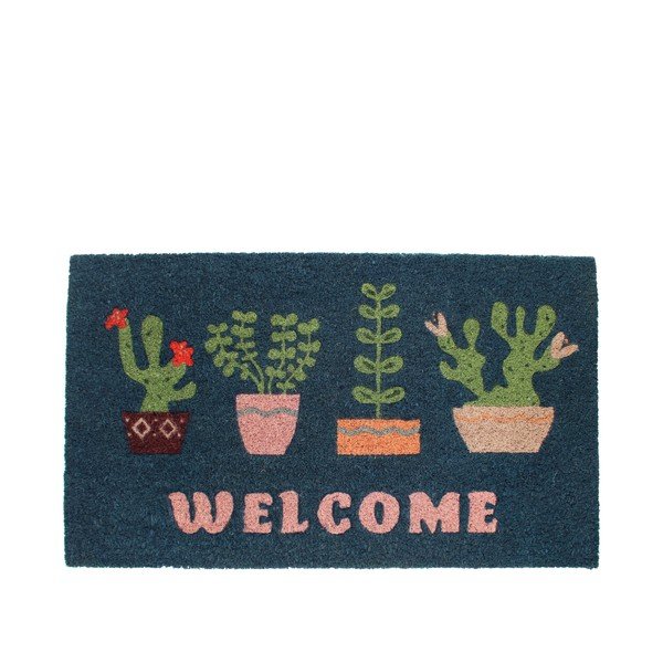 Predpražnik iz kokosovih vlaken 73x43 cm Welcome Plants – Rex London