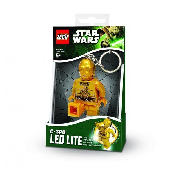 LEGO® Star Wars C3PO svetleči obesek za ključe-image-1