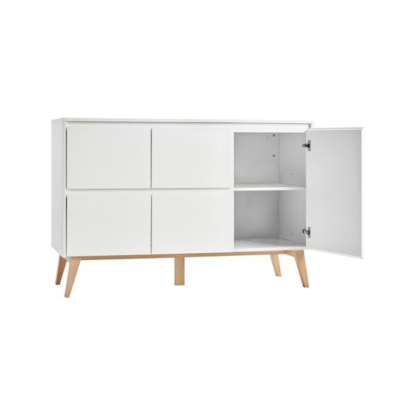 Bela otroška komoda Pinio Swing, 148 x 92 cm-image-3