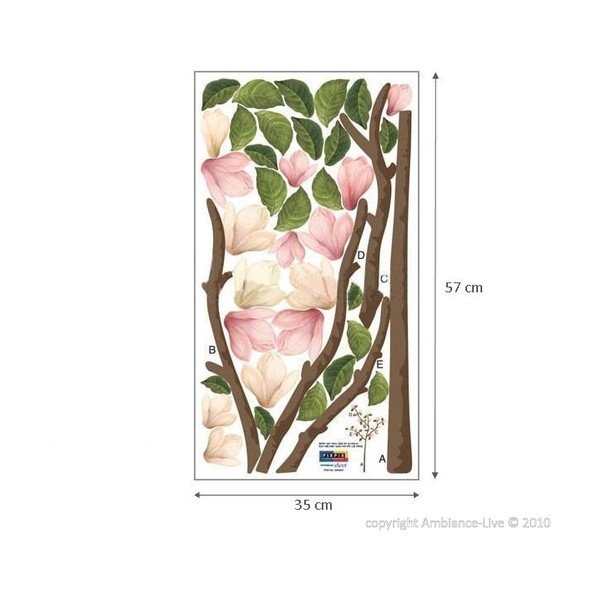 Nalepka Ambiance Pink Magnolia-image-1