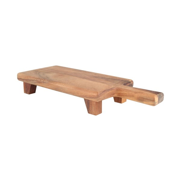 T&G Woodware Baročna lesena deska za rezanje iz akacijevega lesa, 42,6 x 17 cm